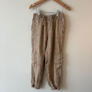GAP Kids Tan Floral Casual Bottoms